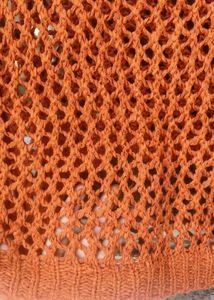 Chic Crochet Knit Sweater