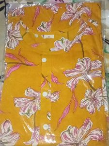 Floral Print Maxi Dress-XXL