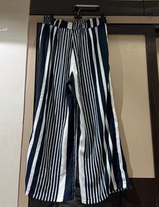 Striped Wide Leg Palazzo Pants