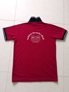 Men's Burgundy Polo T-Shirt