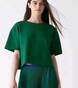 Uniqlo Boxy Green Top