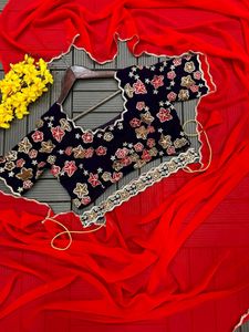 PARTY WEAR LEHENGA WITH STICH BLOUSE