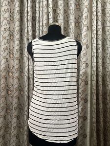 Striped V-Neck Tank Top