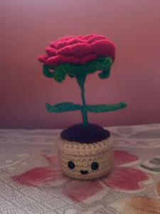 Crochet Potted Flower