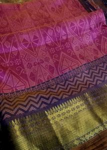 Beautiful Chanderi Cotton Rare Designed Saree