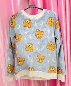 Cute Teddy Bear Fleece Sweater