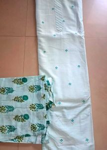 Light Blue  Kurta Set (OFFICE WEAR) PURE COTTON