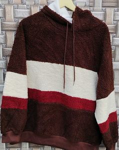 Cozy Colorblock Sherpa Hoodie