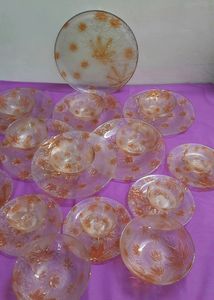 Glass Dinner Set