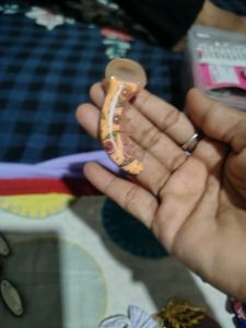 Unique Hair Comb with Paisley Design