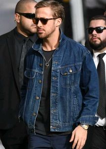 Vintage Denim Jacket Men