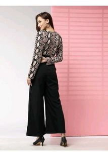 Lowest Prices_Chic Snake Print Jumpsuit