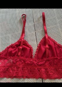 H&amp;M Lace Bralette - Red