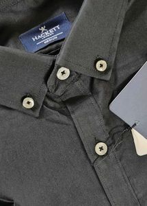 Classic Black Button-Down Shirt