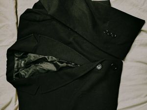 Classic Black Cropped Blazer