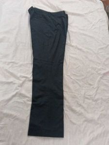 uniform and office Black cotton pant for women