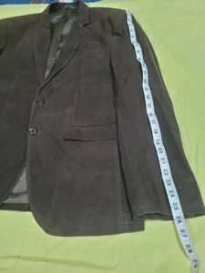 Men's Brown Corduroy Blazer Blackberrys