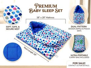 7-in-1 Complete Newborn Baby Bedding &amp; Travel Set