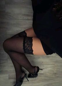 Black Lace Top Thigh High Stockings