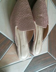 pink embellished bellies