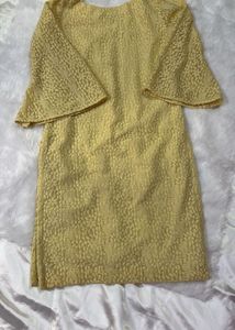 chicken kari yellow kurti