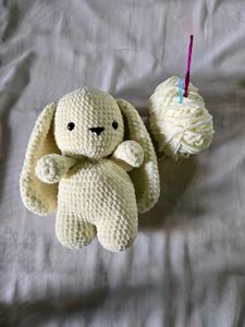 crochet bunny plushy