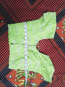 Lime Green Embroidered Lehenga Set