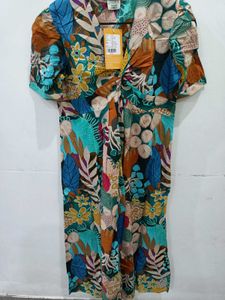 Floral Print Maxi Dress