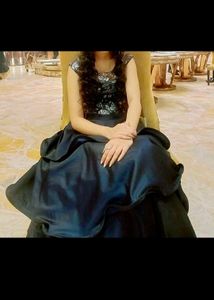 Elegant Ethnic crop top and skirt