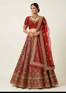 Unstitched Bridal Lehenga