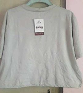 off white Pocket Tunic