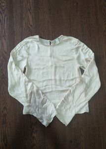 H&amp;M Drawstring Blouse