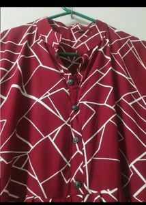 Maroon Beautiful Kurta