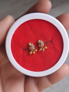 Beautiful Gold Dangle Earrings