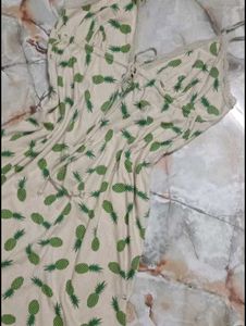 🥰💵Cute Pineapple Print Mini Dress