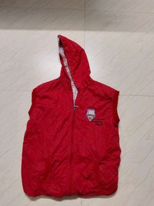 red jacket double sided
