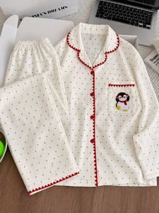 Cute Penguin Pajama Set