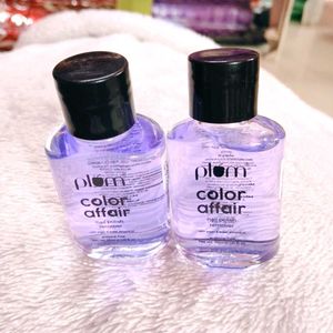 Plum Nail Polish Remover pack of 2 combo
