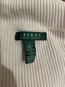 Turtle Neck Pink Sweater Ralph Lauren