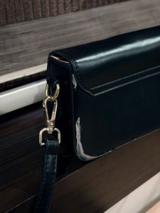 Chic Black &amp; Tan Crossbody Bag