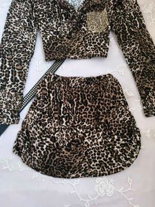 leopard print co-ord set