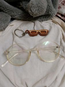 Clear Round Glasses