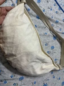 Canvas Moon Shoulder Bag