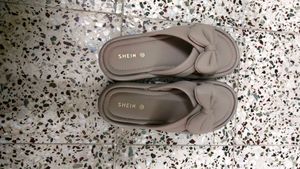 Shein Bow Slides