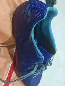 Blue Nivia Athletic Football Cleats