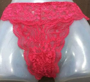 Pink Lace Thong Panty 🖤