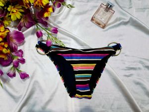 🇳🇿💫🎀Colorful Striped Bikini Bottom