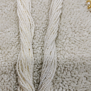 Maharani style haar in small pearls