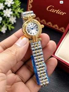 Cartier Watch - Elegant Two-Tone Design