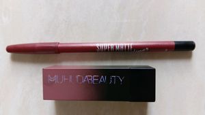 Light Pink Lipstick With Lipliner